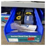 Bin With Assorted Hardware Items. See Photo. Pleas