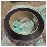 Roll Of Black Poly Strapping/banding, 1/2 In. By 7