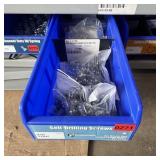 Bin With Assorted Hardware Items. See Photo. Pleas