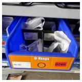 Bin With Assorted Hardware Items. See Photo. Pleas