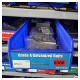 Bin With Assorted Hardware Items. See Photo. Pleas