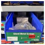 Bin With Assorted Hardware Items. See Photo. Pleas