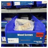 Bin With Assorted Hardware Items. See Photo. Pleas