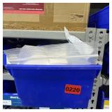 Bin With Assorted Hardware Items. See Photo. Pleas