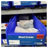 Bin With Assorted Hardware Items. See Photo. Pleas