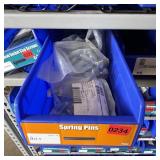 Bin With Assorted Hardware Items. See Photo. Pleas