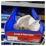 Bin With Assorted Hardware Items. See Photo. Pleas