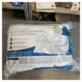 2 Pack - Gel Memory Foam Adjustable Comfort Coolin