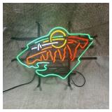 20"x16" Minnesota Wild Neon Sign