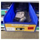 Bin With Assorted Hardware Items. See Photo. Pleas