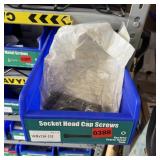 Bin With Assorted Hardware Items. See Photo. Pleas