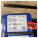 Assorted Hardware Lot. See Photo. Quantities Are N