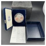 1999-p Proof American Silver Eagle (mintage 549,33