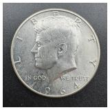 1964-d Kennedy Silver Half Dollar ï¿½ 90% Silver.