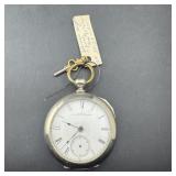 Illinois Key Wind Pocket Watch ï¿½ Roman Numeral Dia