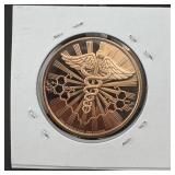 1 Oz .999 Fine Copper Round ï¿½ In Weed We Trust