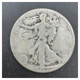 1928-s Walking Liberty Silver Half Dollar ï¿½ 90% Si