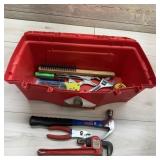 Fulcrum 19 inch Poly Toolbox with Assorted Tools ï¿½