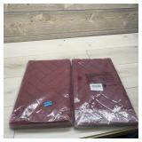 Two Indoor Doormats - Approx 20 in x 32 in (measur