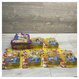Collectible Simpsons Figures and Trivia Game.