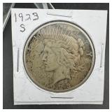 1923-s Peace Silver Dollar