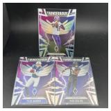 3 Thunderbird Football Cards