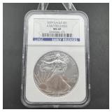 2009 Ms69 Early Release American Silver Eagle