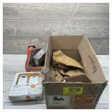 Assorted Items Lot ï¿½ Includes shoe cleaning kit, b