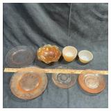 Amber Glass Assortment