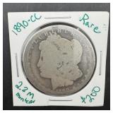 1890-cc Morgan Silver Dollar ï¿½ Carson City Issue,