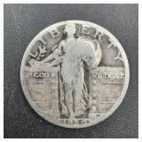 1929 Standing Liberty Silver Quarter ï¿½ 90% Silver