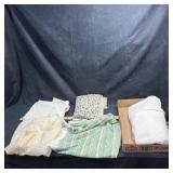 Vintage Linens & Lace Assortment