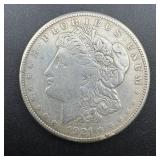1921-s Morgan Silver Dollar (mintage 21,695,000)