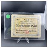 1922 Germany Notgeld Note