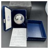 2004-w Proof American Silver Eagle (mintage 801,60