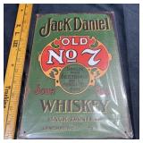 8 x 12 Tin Metal Sign ï¿½ Jack Daniel