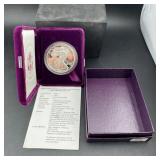 1992-s Proof American Silver Eagle (mintage 498,54