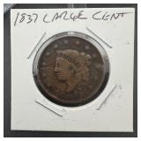 1837 Large Cent