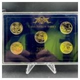 2006 State Quarter 5-coin Set In Case
