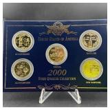 2000 State Quarter 5-coin Set