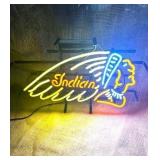 Indian Motorcycle Real Glass Neon Sign ï¿½ 16 X 9.1