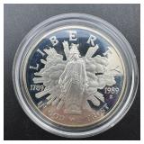 1989-s Proof Liberty 90% Silver Dollar ï¿½ Collectib