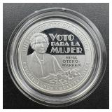 2022-s Proof .999% Silver Quarter - American Women