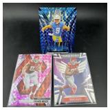 Travis Kelce & Trey Harris Football Card Lot - Inc
