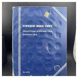 Lincoln Cent Book No. 2 ï¿½ Partial Set. See Photos