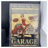 Full Service Auto Repair Garage 24 Hours 8x12 Meta