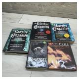 Assortment of Vampire Books.