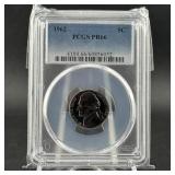 1962 PCGS PR66 Jefferson Nickel - Certified Proof