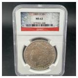 1899?o Morgan Silver Dollar ï¿½ Ngc Ms62. New Orlean