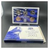 2002 United States Mint 50 State Quarter Proof Set